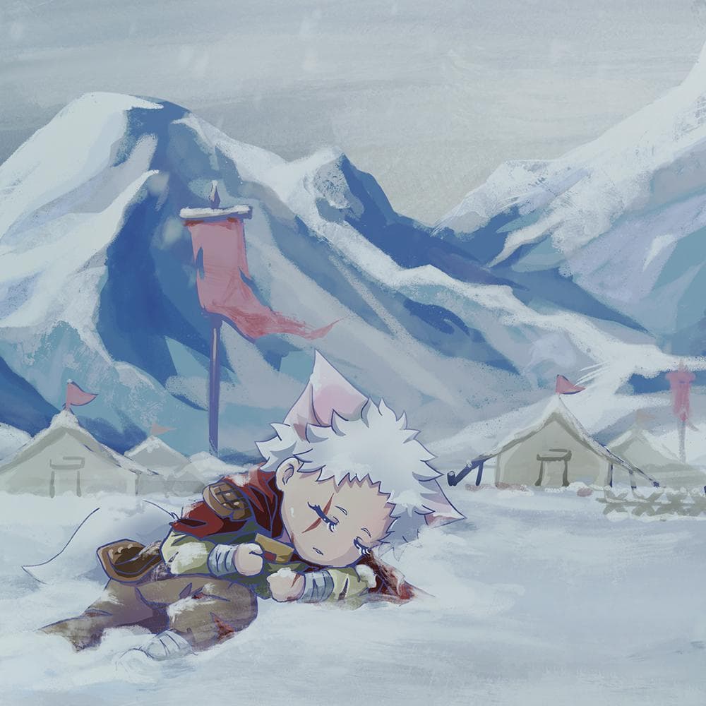 大雪寄家書